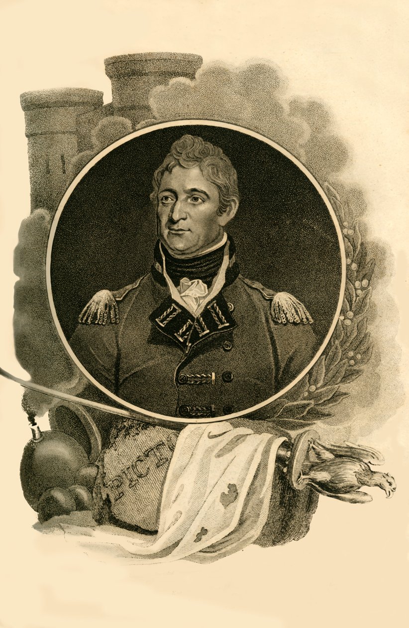 Sir T. Picton, 1758-1815, 1816. af Unbekannt
