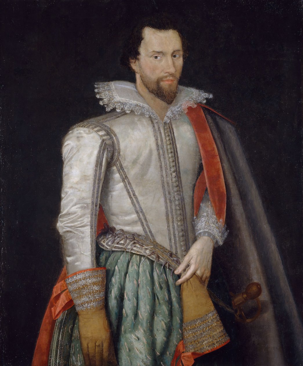 Sir Thomas Holte 1571-1654, 1. baronet af Aston Hall, 1600-1625. af Unbekannt
