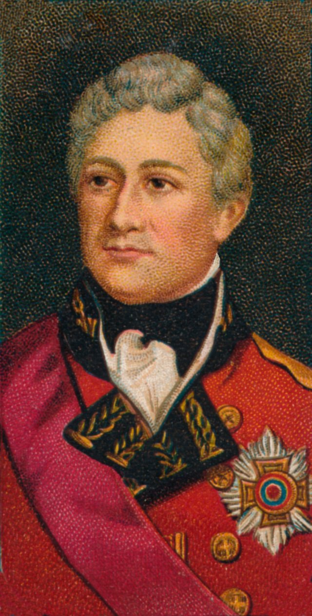 Sir Thomas Picton 1758-1815, britisk soldat, 1812. 1912 af Unbekannt
