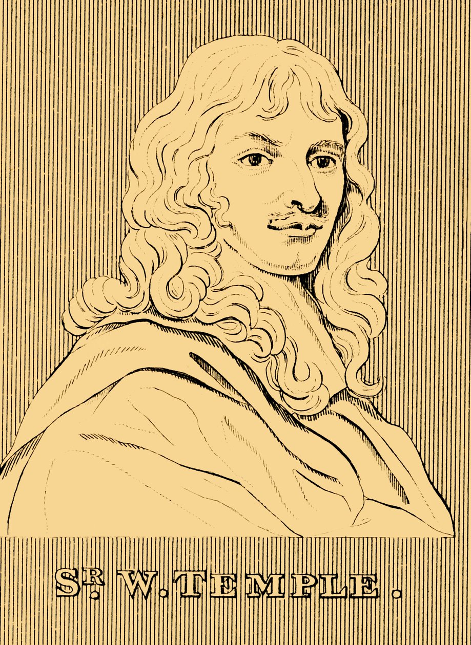 Sir W. Temple, 1628-1699, 1830. af Unbekannt