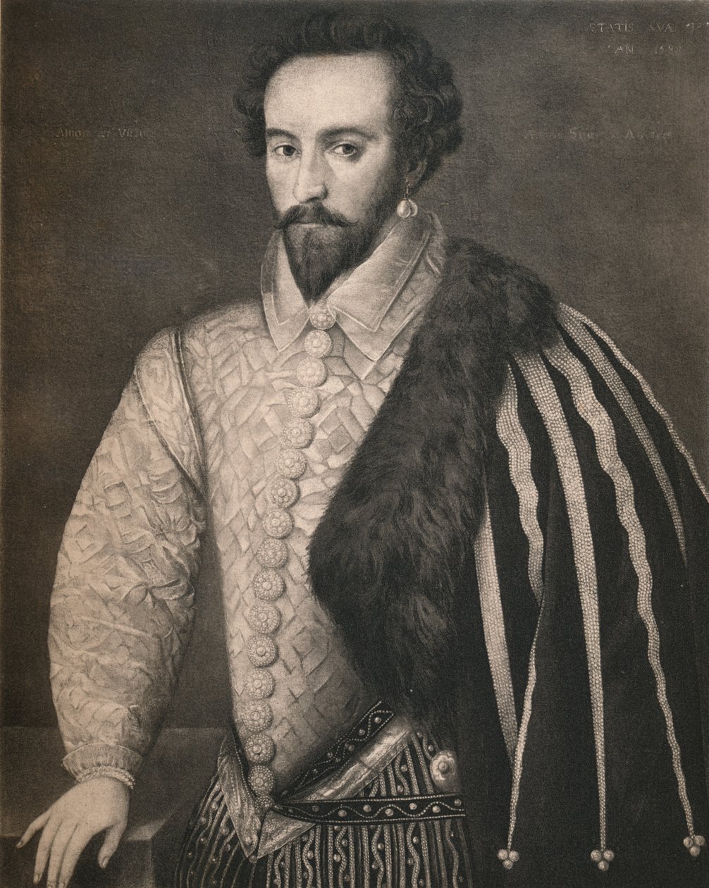 Sir Walter Raleigh, 1588, 1904 af Unbekannt