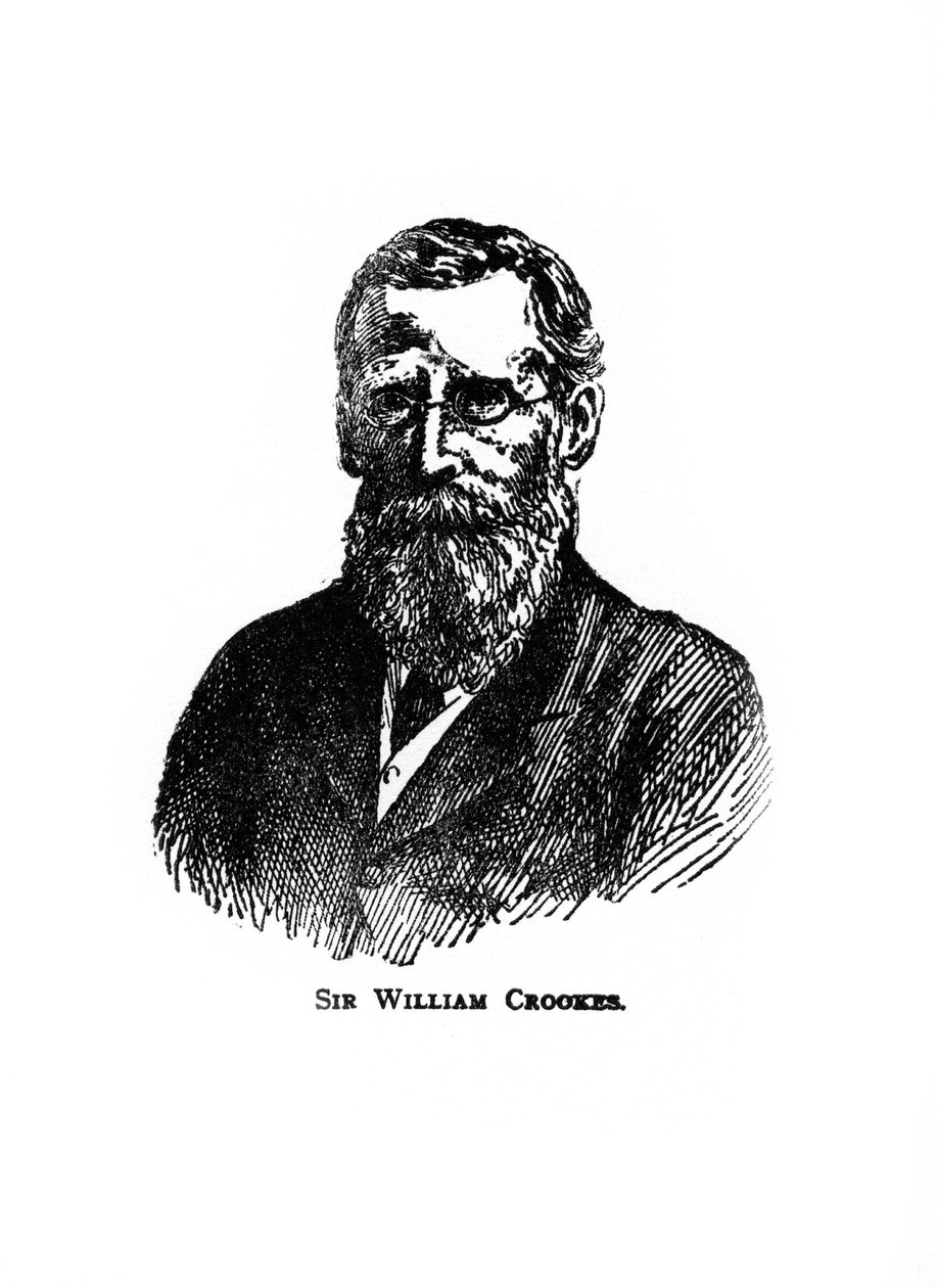 Sir William Crookes, engelsk kemiker og fysiker, det 20. århundrede af Unbekannt