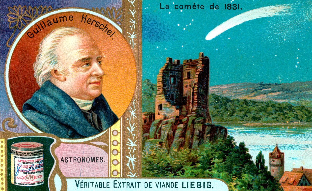 Sir William Herschel, tyskfødt britisk astronom, c1900 af Unbekannt