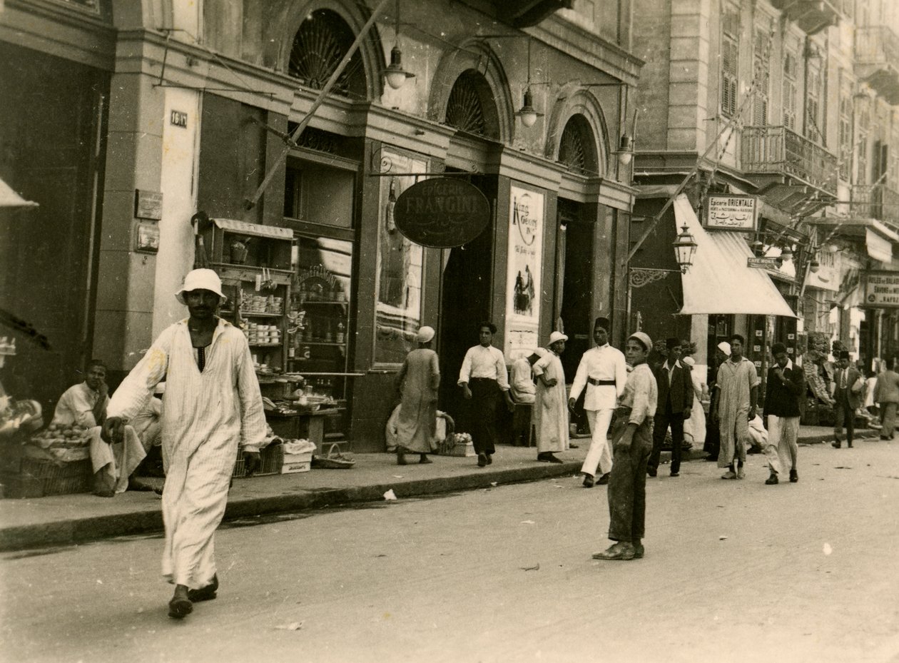 Sisters Street, Alexandria, Egypten, 1941 af Unbekannt