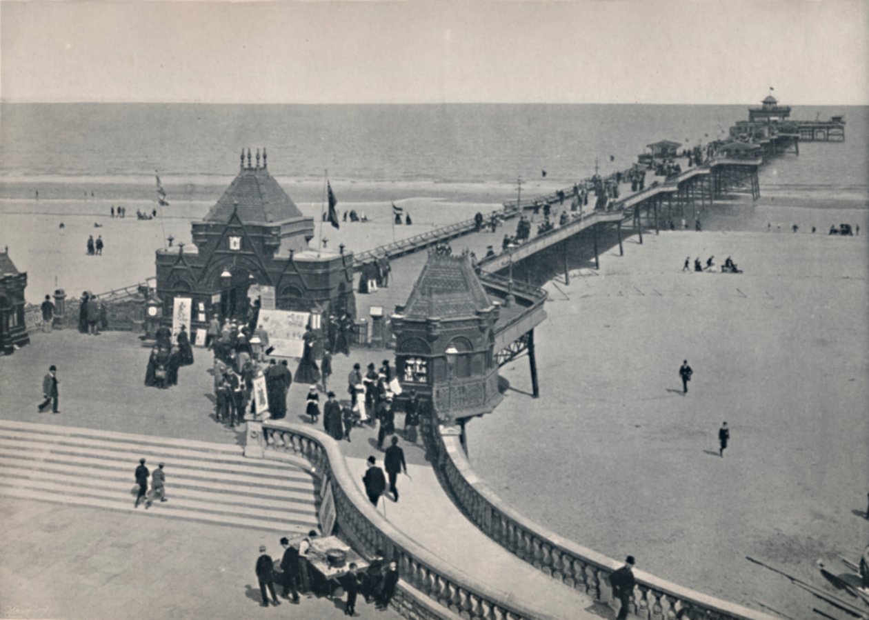 Skegness - The Pier, 1895 af Unbekannt