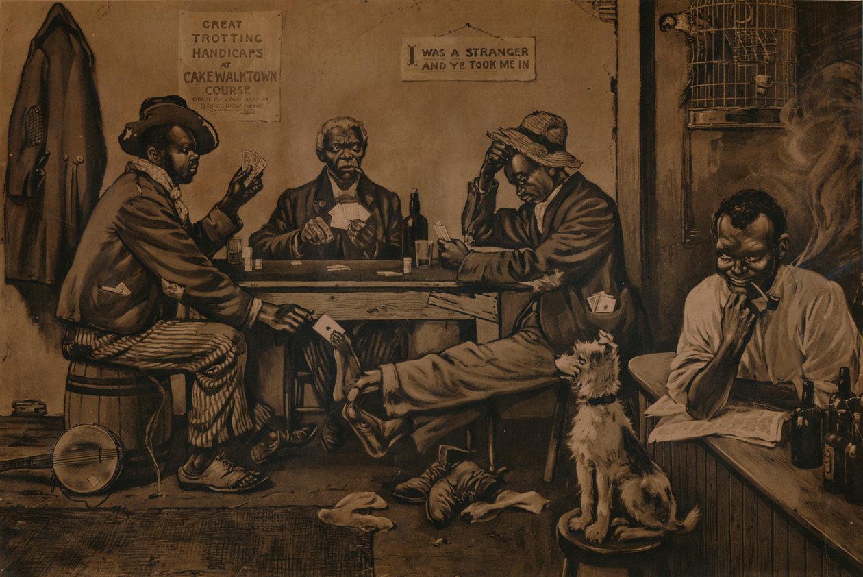 At flå lammet, c1910 af Unbekannt