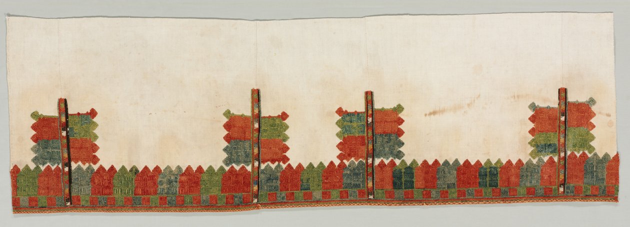 Nederdel kant og ærme, 1700-tallet. af Unbekannt