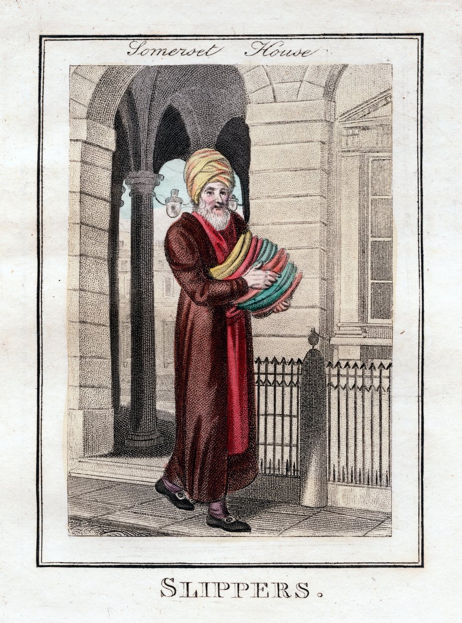 Hjemmesko, Somerset House, London, 1805 af Unbekannt