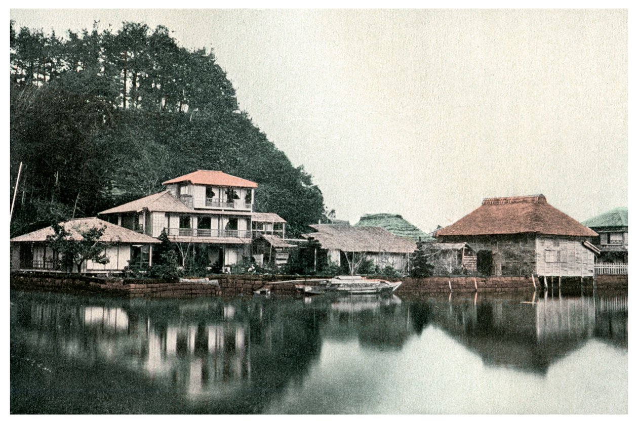 Lille sommerhotel, Kanazawa, Japan, 1904 af Unbekannt