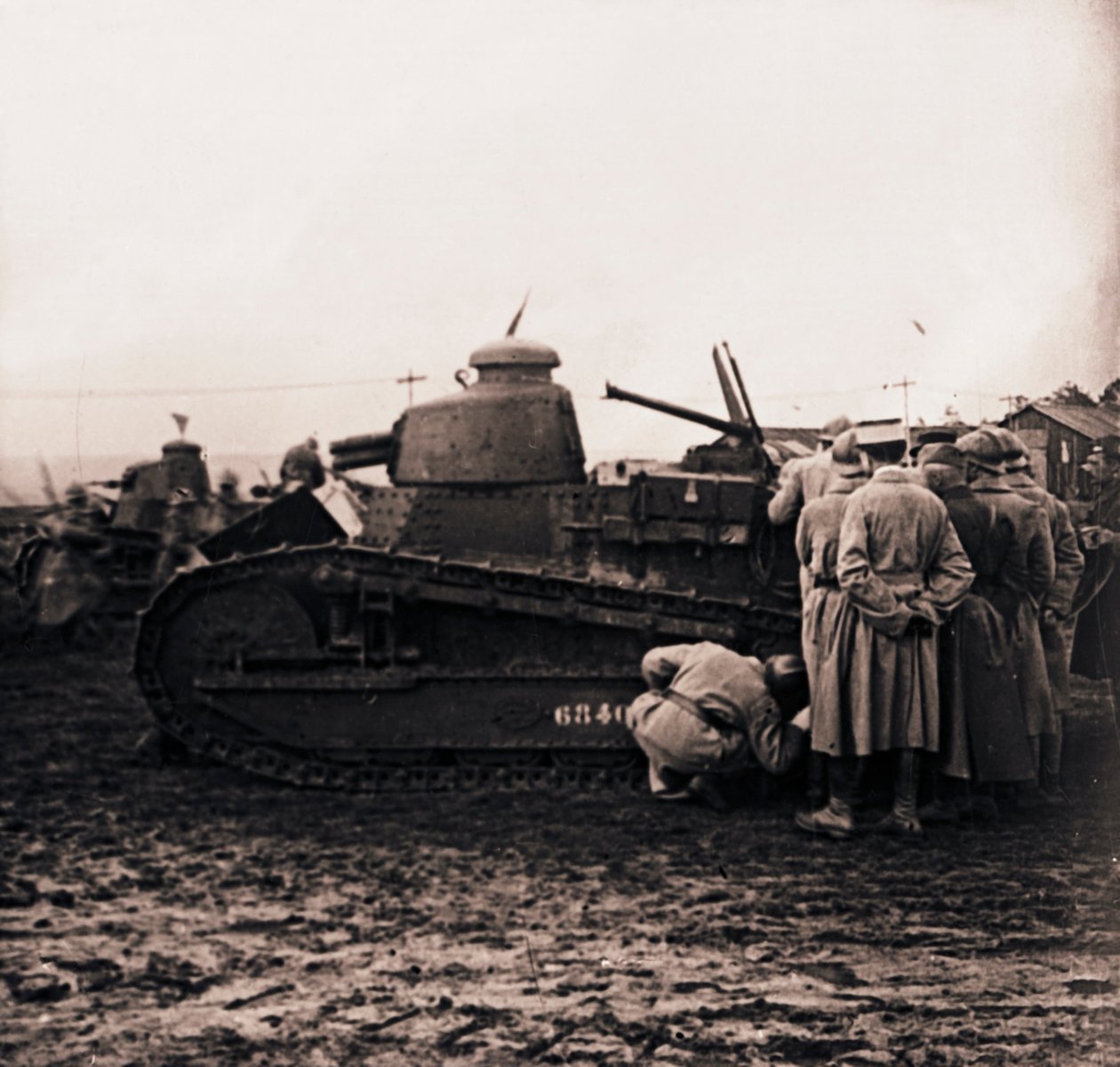 Lille tank, c1914-c1918 af Unbekannt