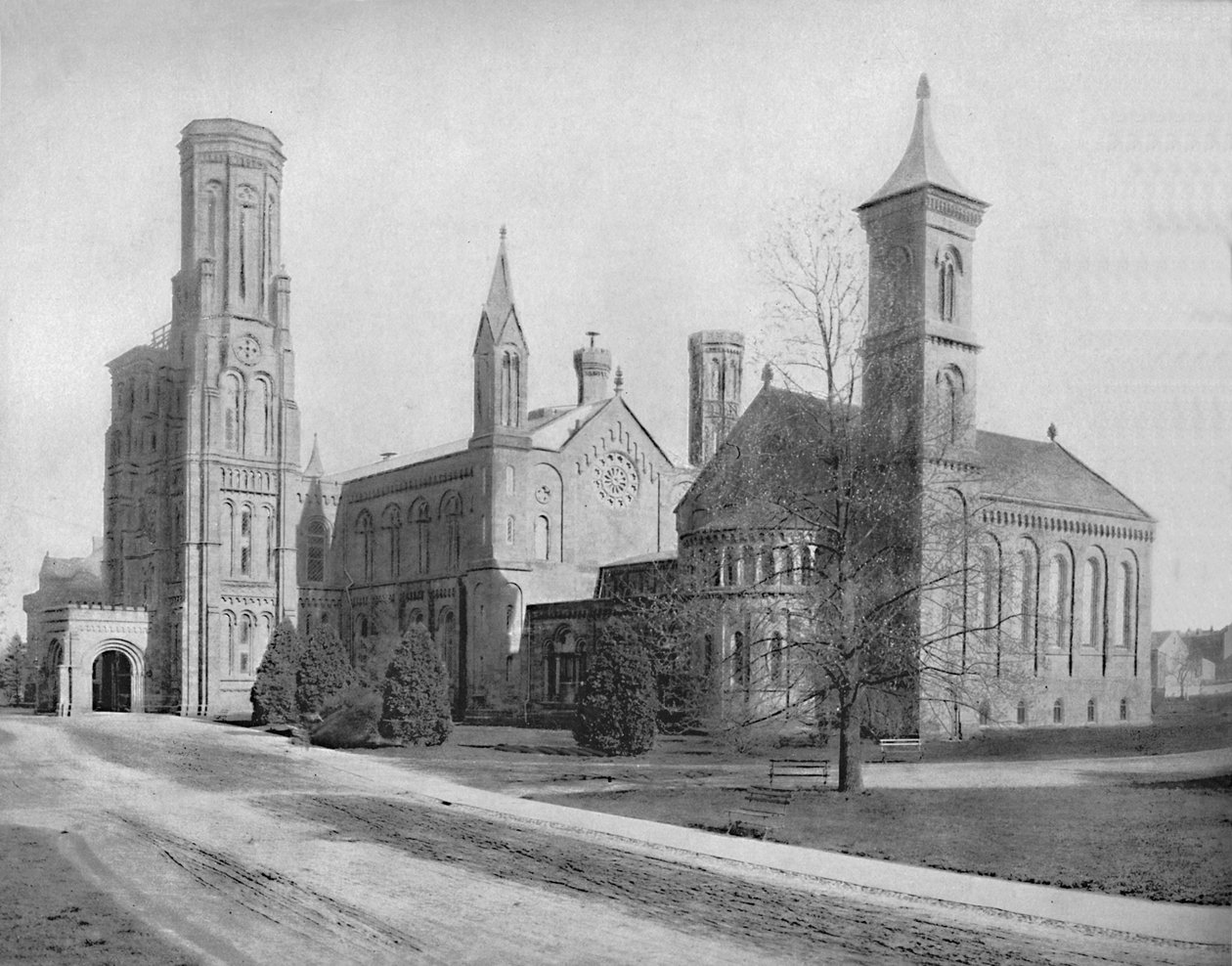 Smithsonian Institution, Washington, D.C., c1897. af Unbekannt