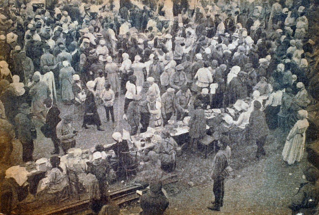 Smolensk Market, Moskva, USSR, 1920