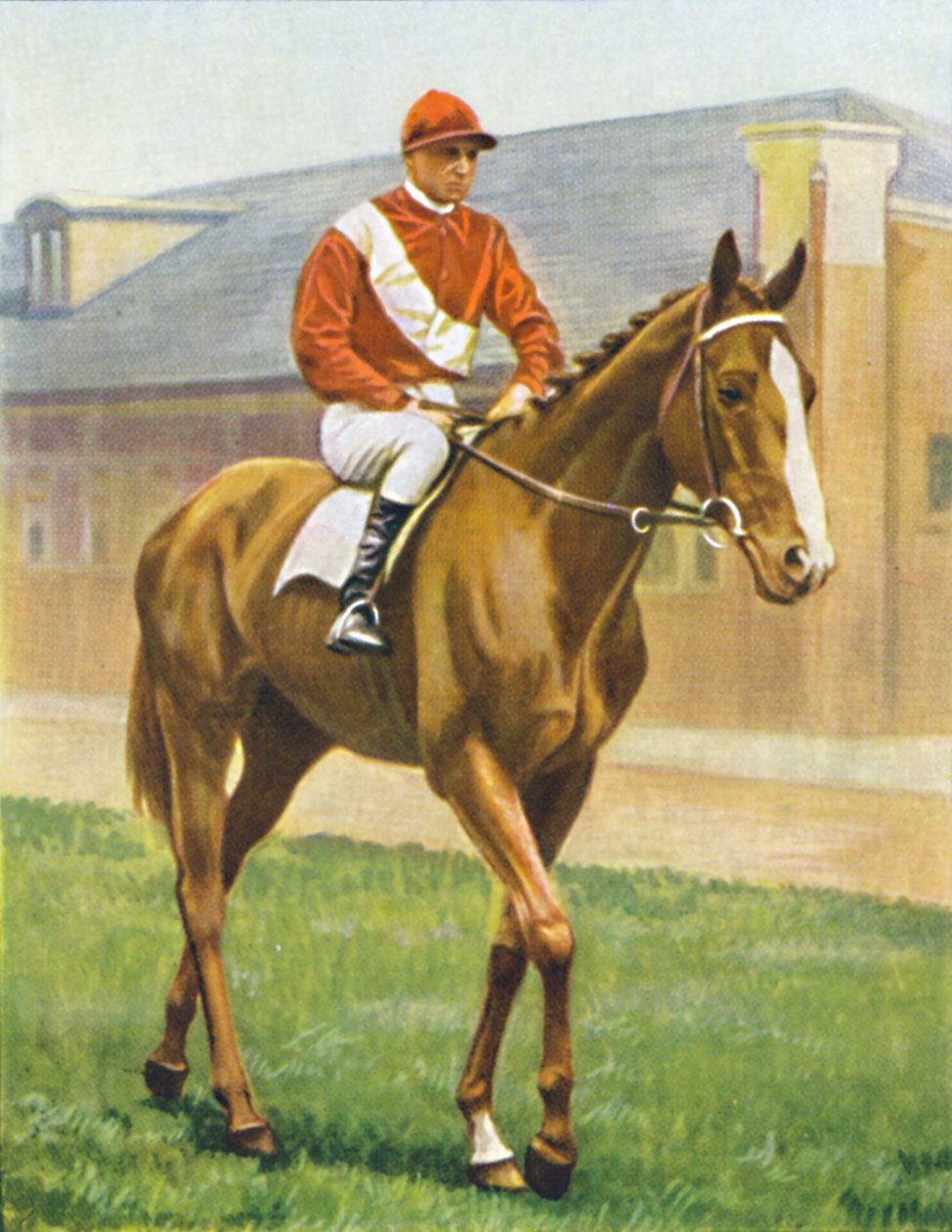 Slangelyn. Jockey: T. Hawcroft, 1939 af Unbekannt