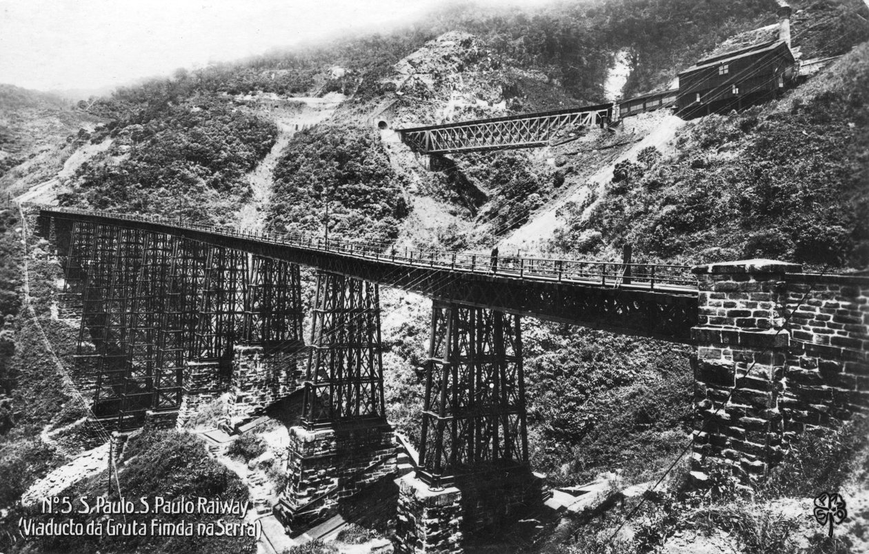 São Paulo Railway, Brasilien, begyndelsen af det 20. århundrede af Unbekannt