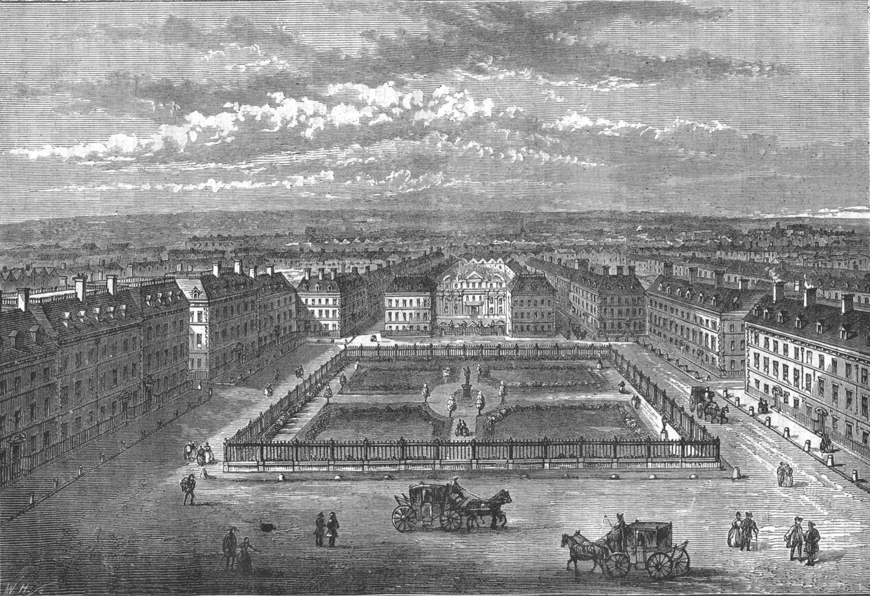 Soho Square, c1700 1897 af Unbekannt