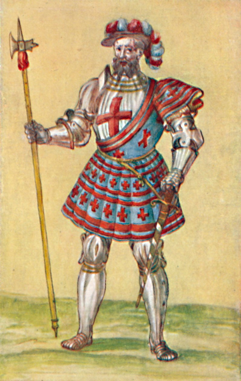 Soldater fra Tudor-perioden, c1500-tallet, 1903 af Unbekannt
