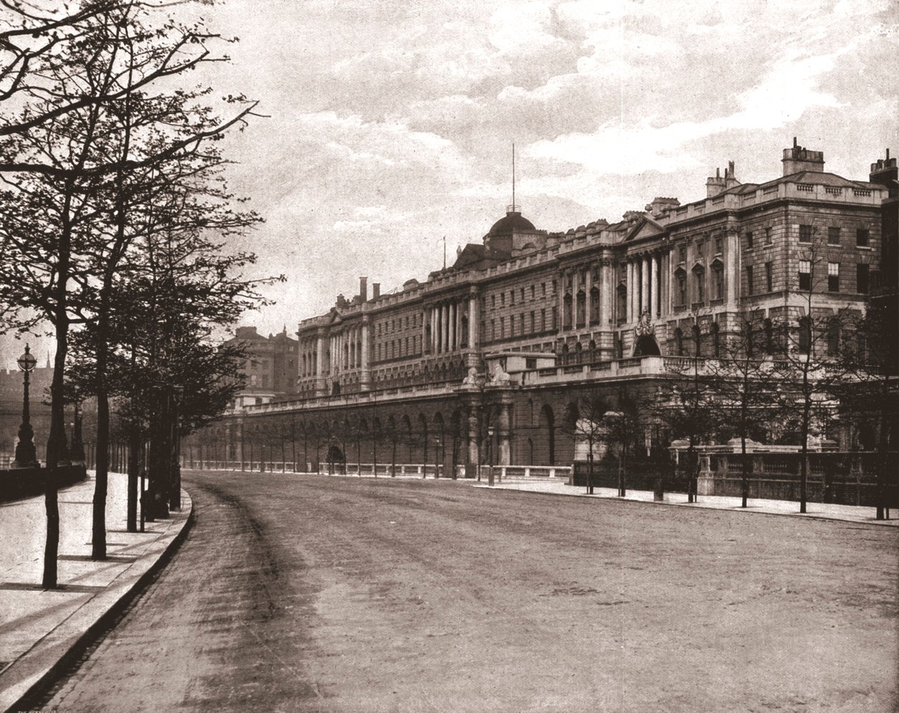 Somerset House, London, 1894. af Unbekannt