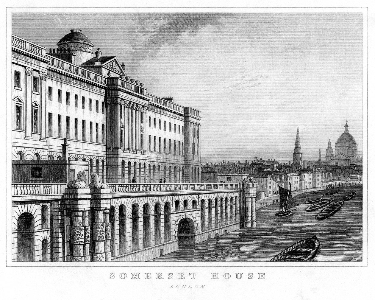 Somerset House, Westminster, London af Unbekannt