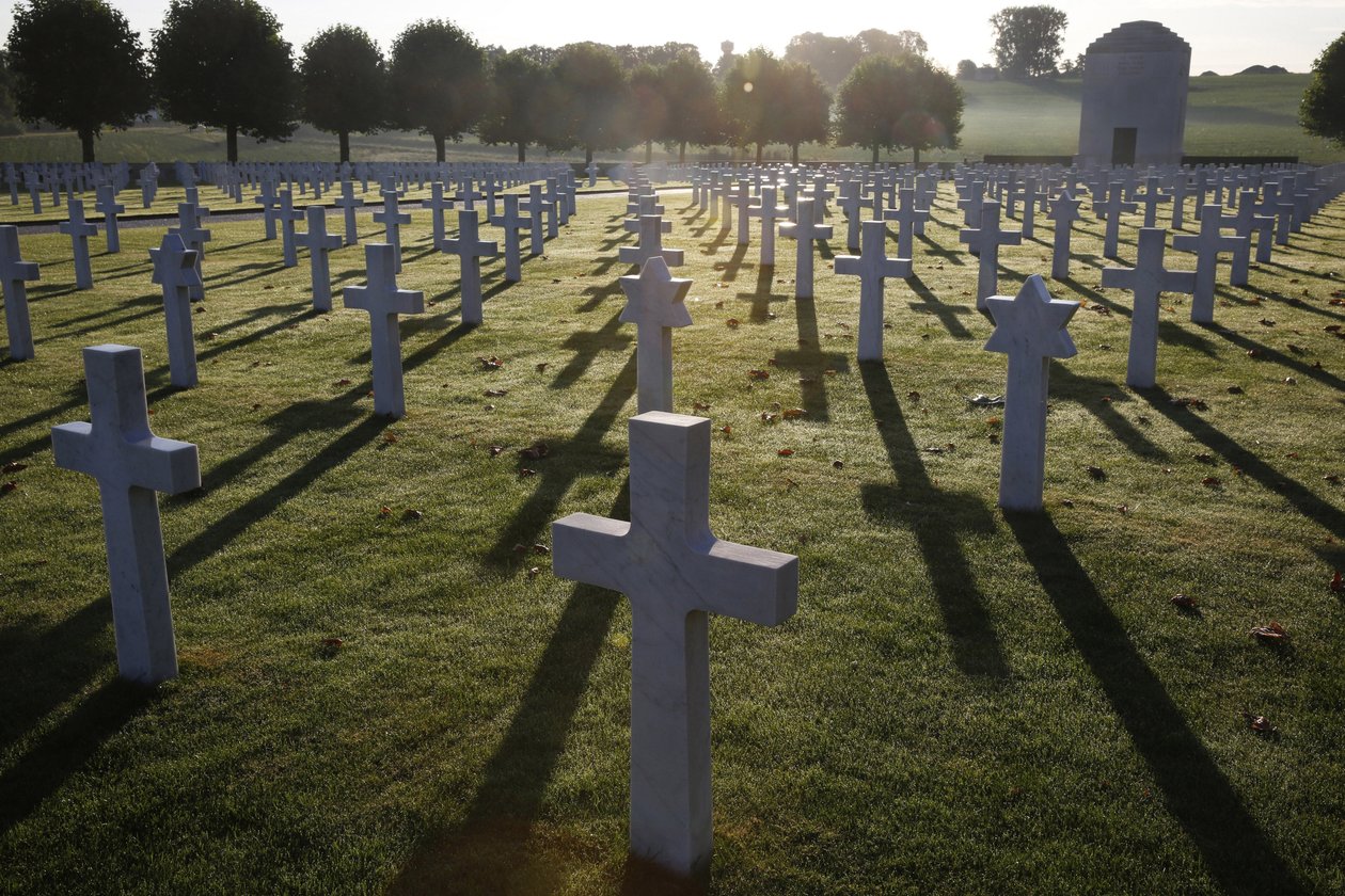 Somme amerikanske kirkegård, Bony, Frankrig af Unbekannt