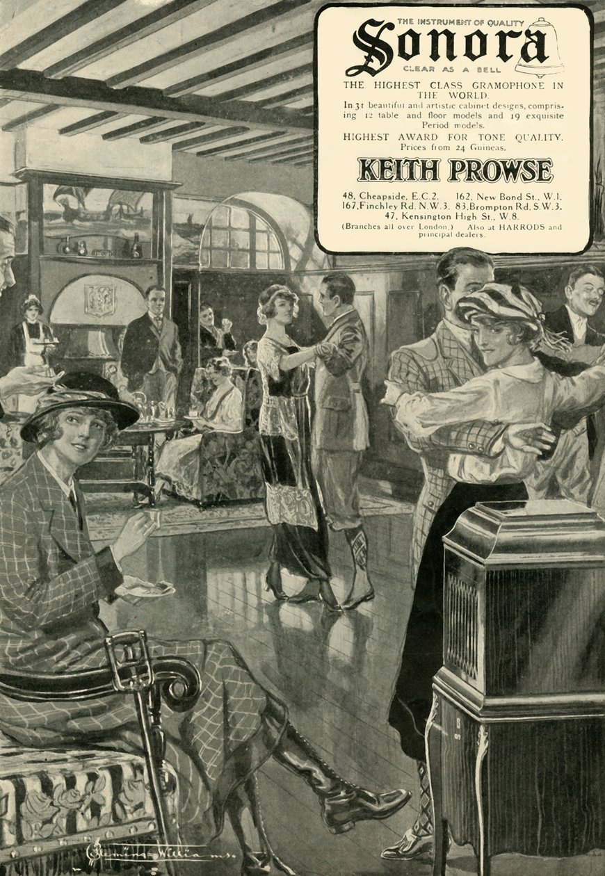 Sonora - Den højeste klasse grammofon i verden, 1920. af Unbekannt