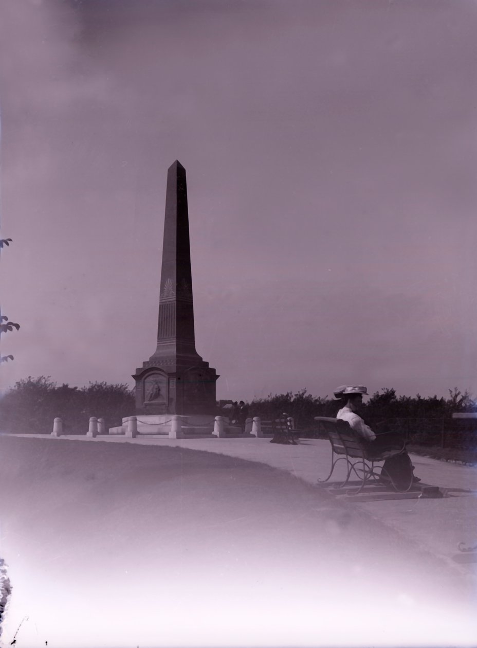 South African War Memorial, Plymouth, Devon, c1910. af Unbekannt