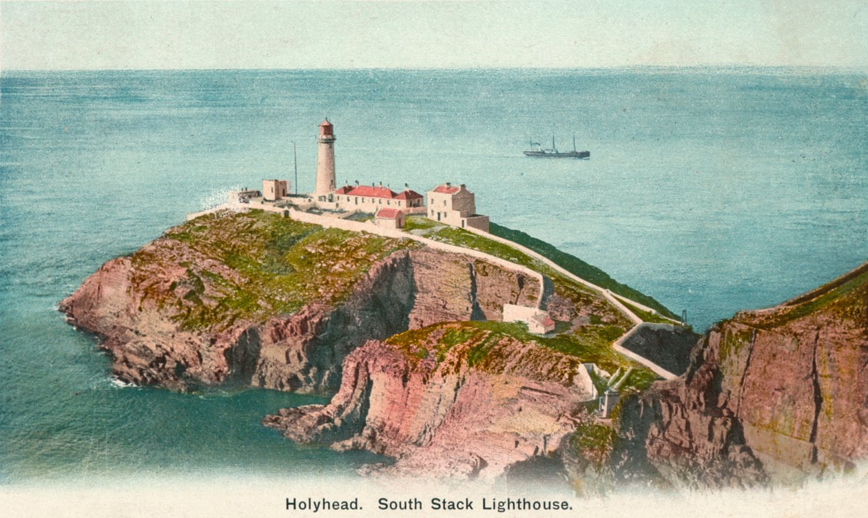 South Stack Lighthouse, Holyhead, Anglesey, c1920 af Unbekannt
