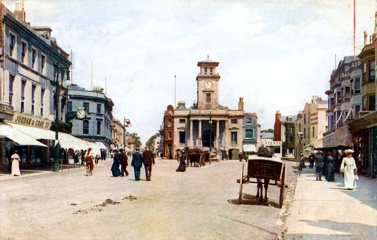South Street, Worthing, West Sussex, ca. 1900-1920