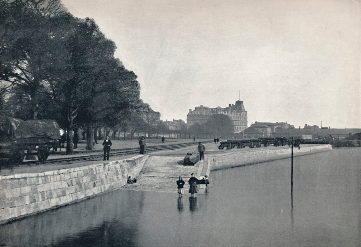 Southampton - The Platform, 1895 af Unbekannt