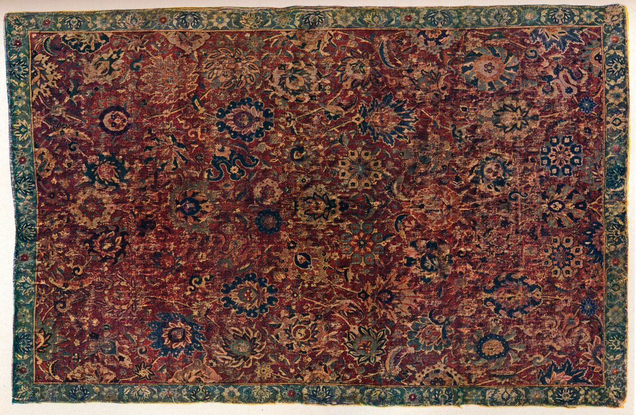 Sydpersisk Isfahan-tæppe, 1500-tallet af Unbekannt