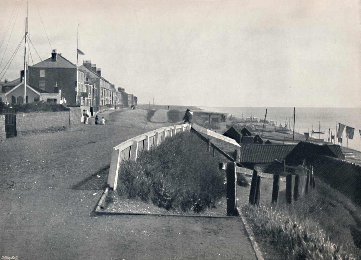 Southwold - The North Cliff, 1895 af Unbekannt
