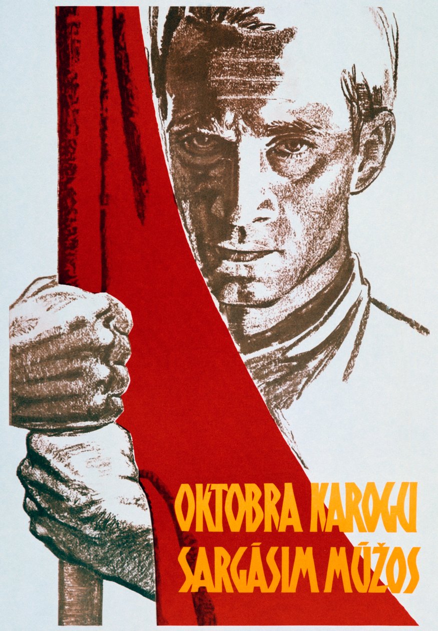 Sovjetisk politisk plakat, 1963 af Unbekannt