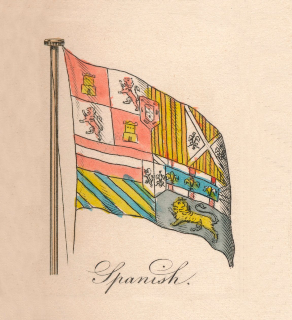 Spansk, 1838 af Unbekannt