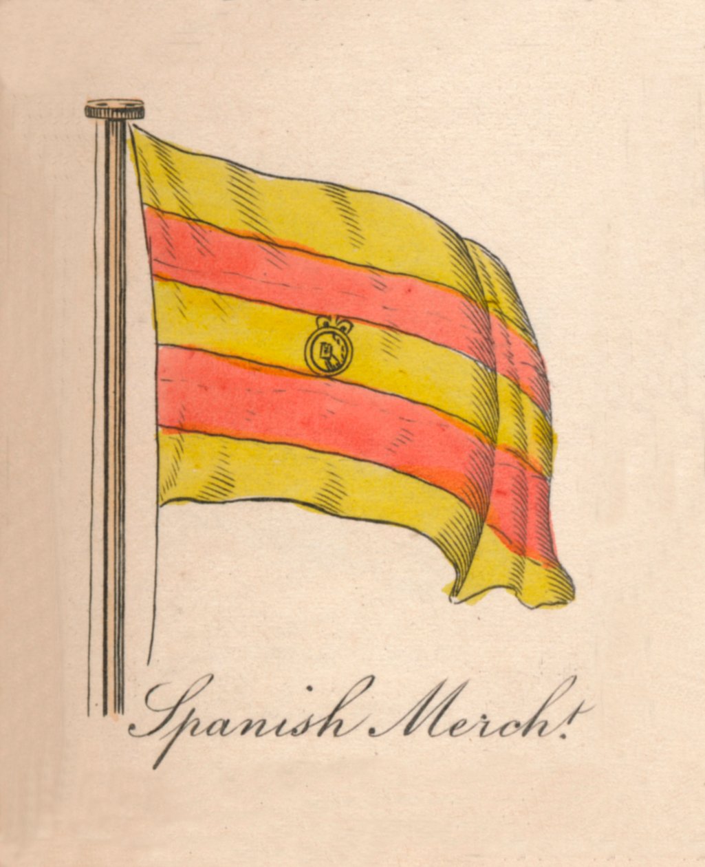 Spansk Købmand, 1838 af Unbekannt