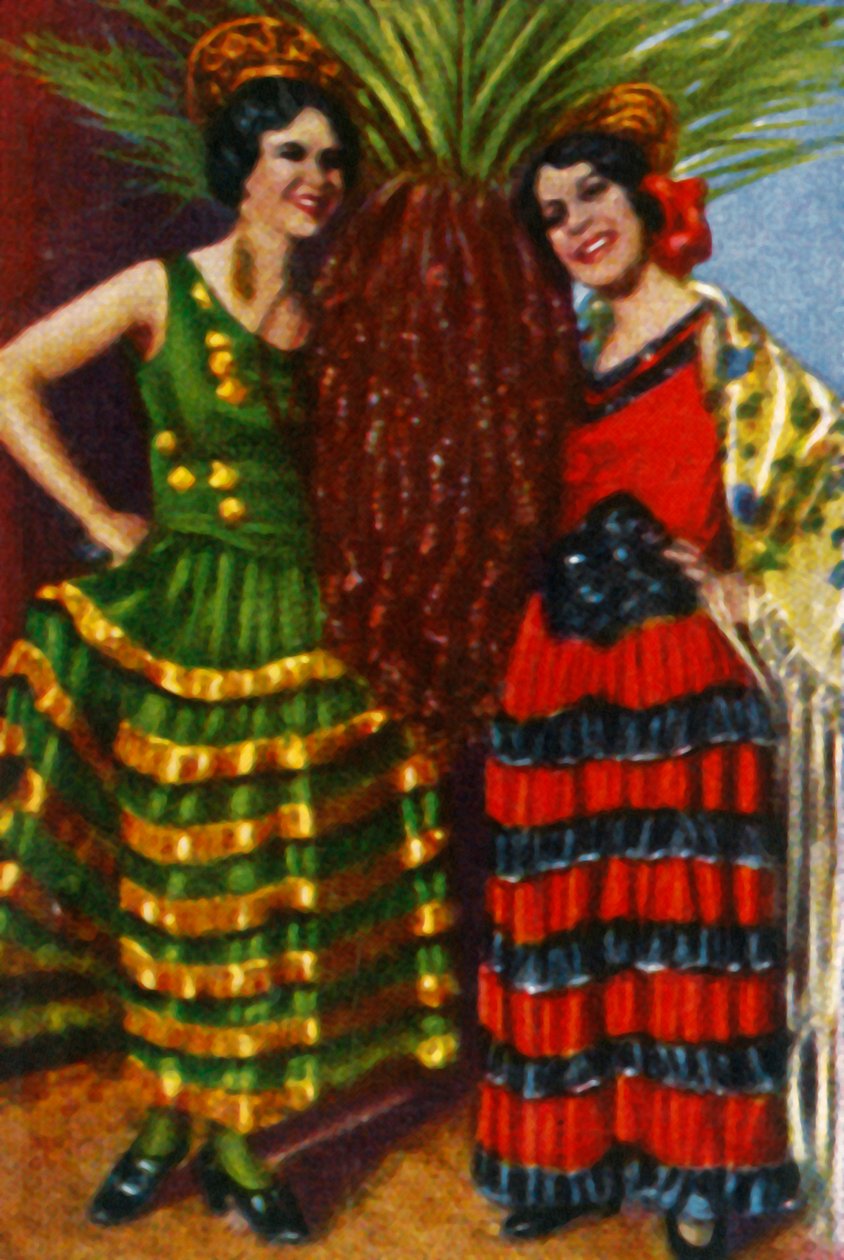 Spanske dansere, c1928. af Unbekannt