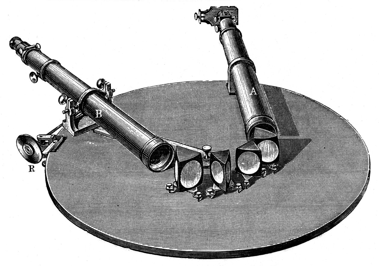 Spektroskop, 1872 af Unbekannt