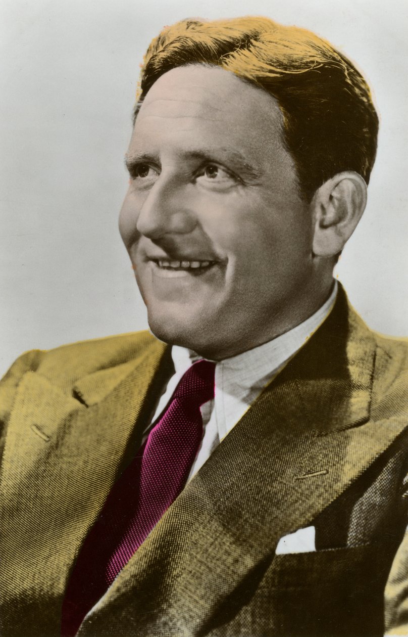 Spencer Tracy 1900-1967, amerikansk skuespiller, begyndelsen af det 20. århundrede af Unbekannt