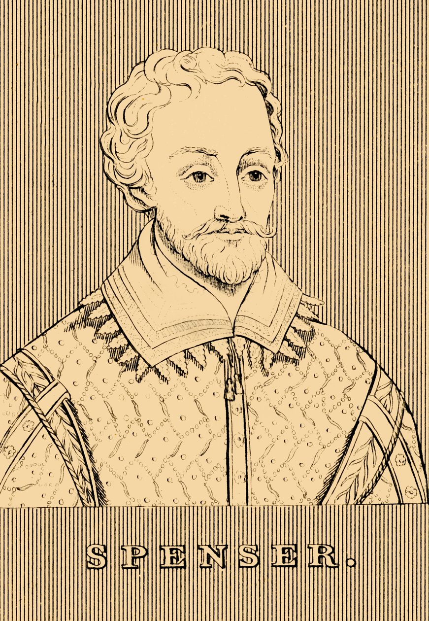 Spenser, c1552-1599, 1830. af Unbekannt