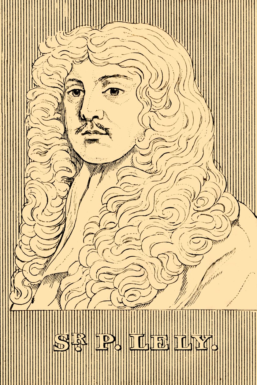 Sr. P. Lely, 1618-1680, 1830. af Unbekannt