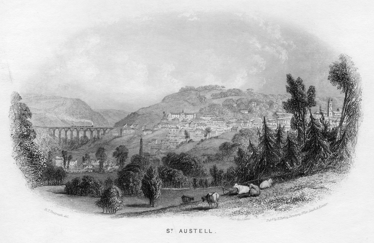St Austell, 1860 af Unbekannt