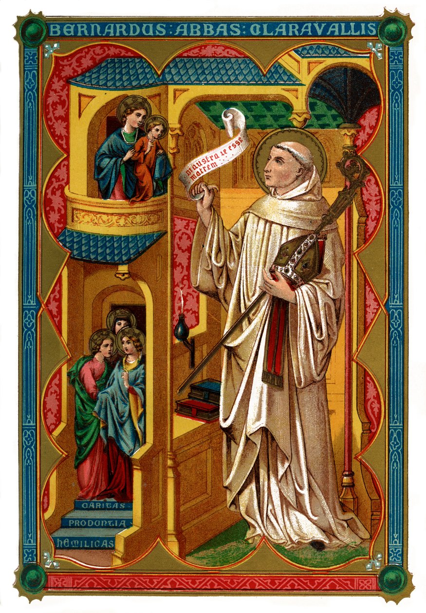 Sankt Bernard, 1886 af Unbekannt