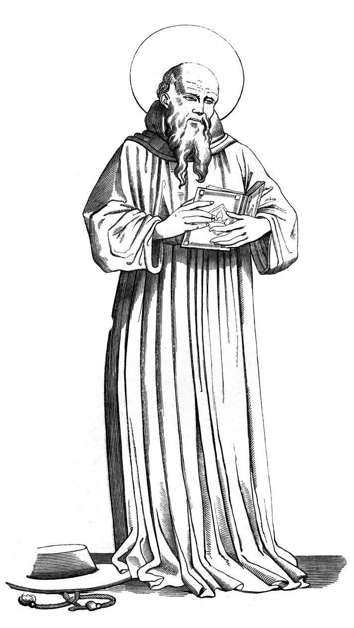 St Bonaventure, 1221-1274, 15. århundrede, 1849 af Unbekannt