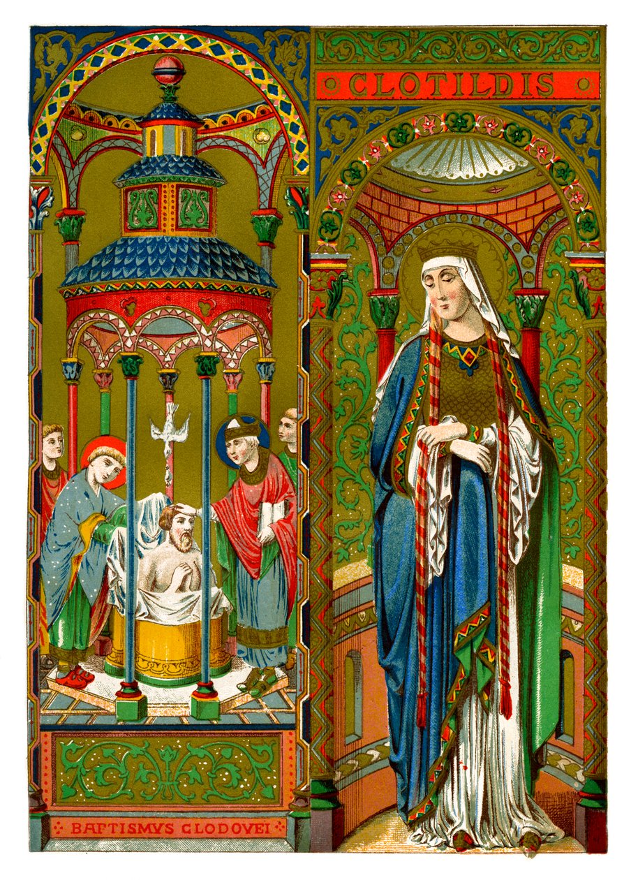 St Clotilda, 1886 af Unbekannt