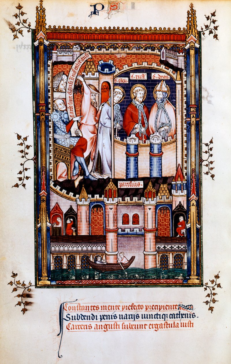 St Denis i lænker, 1317 af Unbekannt