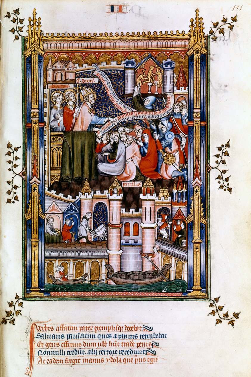 St Denis prædiker, 1317 af Unbekannt