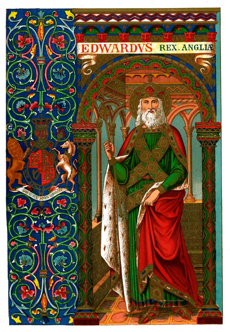 St. Edward Bekenderen, 1886 af Unbekannt