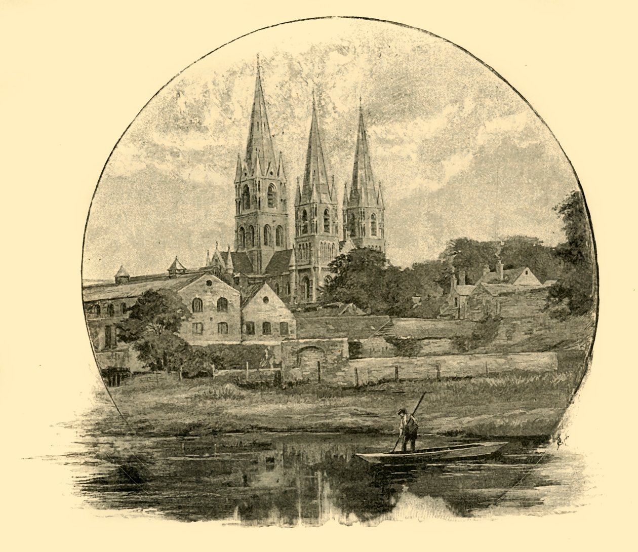 St. Finbars katedral, 1898. af Unbekannt