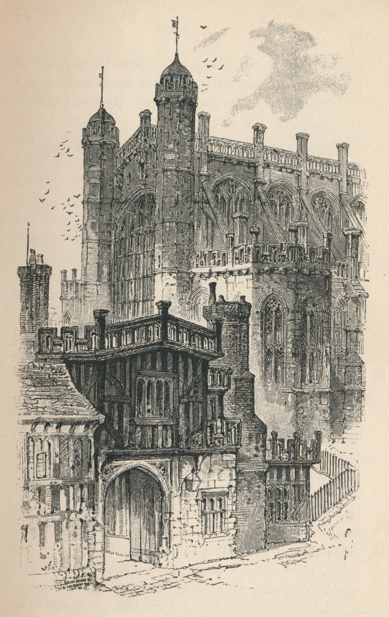 St. Georges Kapel, 1895 af Unbekannt