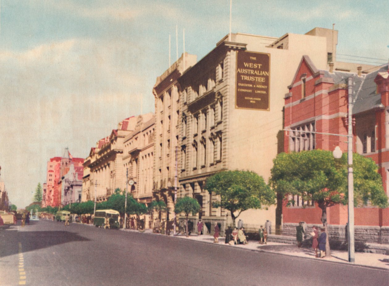 St. Georges terrasse, c1947. af Unbekannt