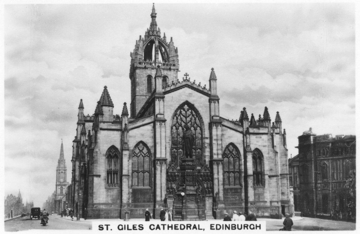 St Giles Cathedral, Edinburgh, 1937 af Unbekannt
