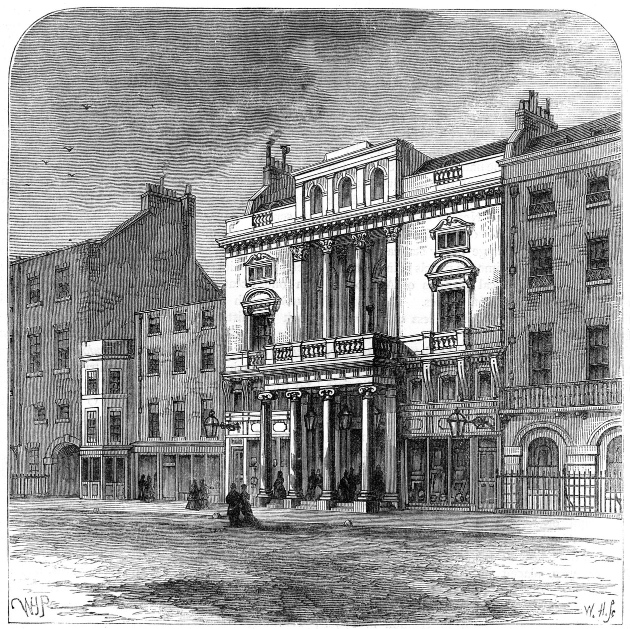 St James Theatre, London, 1891 af Unbekannt